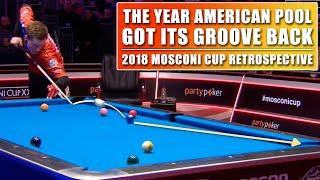 The Year American Pool Got Its Groove Back | 2018 Mosconi Cup Retrospective (INFAMOUS CHAIR MATCH)