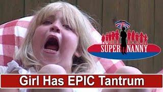 Young Girl Throws Epic Tantrum! | Supernanny