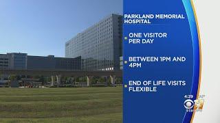 Parkland Hospital Reducing Visiting Hours As COVID-19 Cases Rise