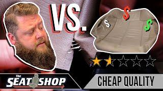 THE SEAT SHOP vs. CHEAP COVER - Is The Seat Shop Worth It? | Hi Low