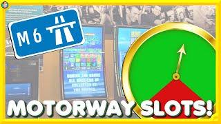 Motorway Services Slots!  I'm On My Way to Blackpool!