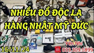 🟡🟡🟡CLIP 177,MÃ P,DÂY ĐIỆN,CẦN CÂU,DAO GẤP NHẬT,MỸ,ĐÈN MĂNG XÔNG ĐỨC,ĐỒ ĐỒNG NHẬT BÃI... ️0333091899