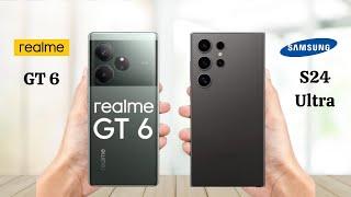 Realme GT 6 vs Galaxy S24 Ultra: Camera, Display, Gaming Comparison!  #gamingphone #video