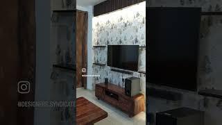 Accent wall & love for wooden furniture