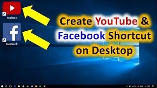 How to Create Facebook Shortcut on Desktop