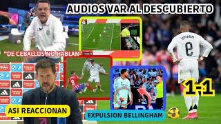  EMPATE DEL MADRID y ASI REACCIONAN! DESTAPAN AUDIOS VAR y RONCERO RABIA COMO NUNCA con MALDINI