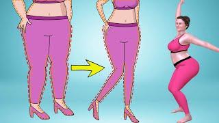 Lose Leg Fat Fast with this Zumba Dance Routine | Round Butt Workouts, Zumba Workouts