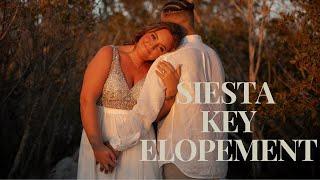 Romantic Elopement on Siesta Key | Charles and Jessica | Fodor Fotos & Film