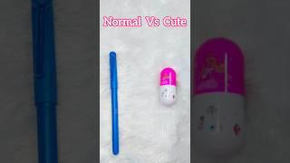 Normal Vs Cute Stationery, Pencil, Pen, Eraser, Shfa Show India, Back To School Shopping #shorts
