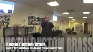 Bach 72 MLV Vindabona Stradivarius Model Trumpet  demonstration by Trent Austin at ACB