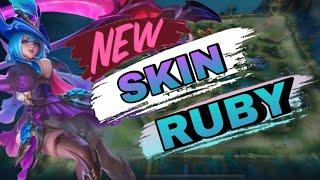 SOUL REAPER RUBY SKIN IS HERE! | RUBY MONTAGE | RUBY BEST BUILD FOR THIS SEASON | ikanji | MLBB