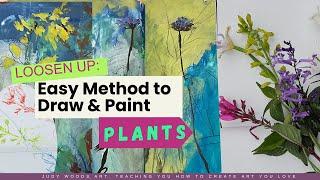 Capture the delicacy of plants in Drawing & Painting | Judy Woods Art