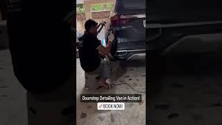 Prime Car Care's Doorstep Detailing Van in Action in Kolkata #cardetailing #detailingservices