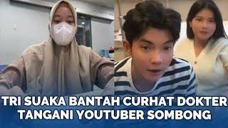 Viral Curhatan Dokter IGD Tangani YouTuber Sombong, Ternyata Tri Suaka dan Istri Kini sebut Fitnah