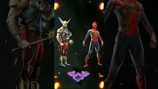 Hawkman vs 3 rounds in marvel and dc #dc ##shorts