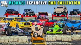 GTA 5 : MICHAEL PRESIDENT'S SPECIAL CAR COLLECTION || BB GAMING