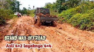 Grand Max Offroad Asli 4×2 layaknya 4×4 @danishtigaputra9181