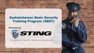 Saskatchewan Basic Security Training (SBST)