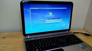 How to Boot From DVD on hp Laptop to install Windows 7