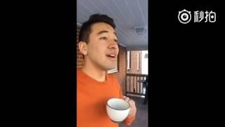 Chinese guy speaks English in 8 different accents. 中国留学生模仿8种英语口音