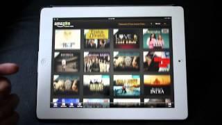 Amazon Instant Video for iPad hands-on