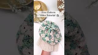 Free Crochet Granny Stitch Hat Pattern - 6 Sizes!