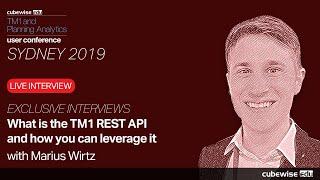 What is the TM1 REST API and how can you use it