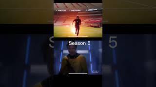 Reverse flash vs flash every season #shorts #flashcw