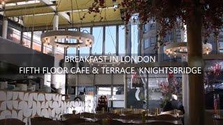 The Fifth Floor Cafe at Harvey Nichols - Breakfast in London | allthegoodies.com