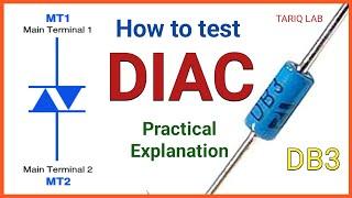 How to test DIAC