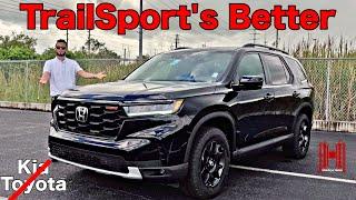 2025 Honda Pilot TrailSport / 3 Reasons It's Better :FullSpecs &Test Drive