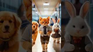 Kitten in School: From Bullied to Champion  Cat Videos | Infinity AI