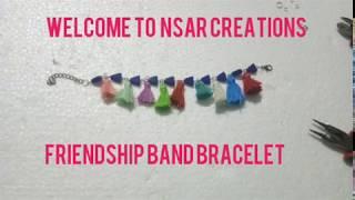 #DIY BEADED BRACELETS||FRIENDSHIP BAND BRACELET||NSAR CREATIONS