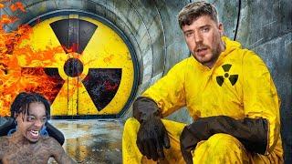 FlightReacts To MrBeast Survive 100 Days In Nuclear Bunker, Win $500,000!