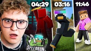 ICH habe die BESTEN DEUTSCHEN MINECRAFT SPEEDRUNNER gegeneinander spielen lassen! 