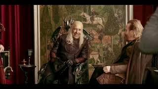 King Viserys and Otto Hightower having fun in Behind the Scenes from 'House of the Dragon'. 