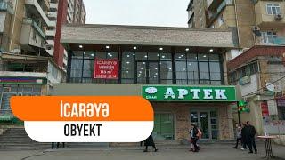 Qara Qarayev metrosunun çıxışında Möhtəşəm təmirli Obyekt Aylıq icarəyə verilir (050) 321-85-38