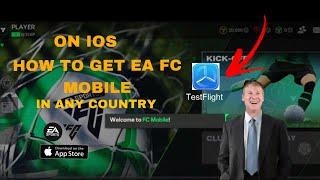 HOW TO GET EA FC MOBILE BETA ON IOS!!