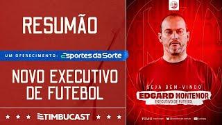 RESUMÃO - Edgard Montemor é o novo executivo de futebol do Náutico