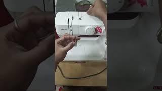 electronic shilai machine me bobbin kaise bhare setting kya kya kare #short