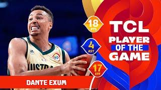 Dante Exum (18 PTS) | TCL Player Of The Game | AUS vs GEO | FIBA Basketball World Cup 2023