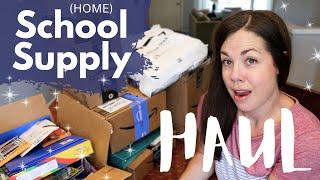 HUGE Homeschool Supply Haul II Special Art Supplies, 1st Day Supplies, and Basic School Supplies