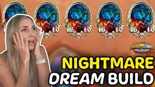 Slysssa's CRAZIEST Recurring Nightmare Build EVER - Hearthstone Battlegrounds