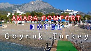 AMARA COMFORT Hotel.Beach,underwater world.Goynuk Turkey