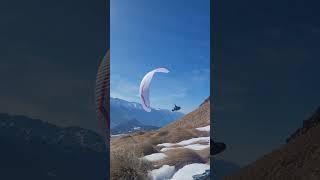 Monte Padrio fly by with the paraglider