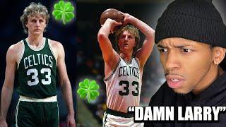 LeBron Fan Reacts to Larry Bird's Mind-Blowing Mixtape 