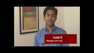 Amit Singh, an IIM Calcutta alumnus, talks about his experience with PwC India