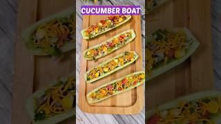 CUCUMBER BOATS  #viral #shortsvideo #food #recipe #shorts #short #24 #viralvideo