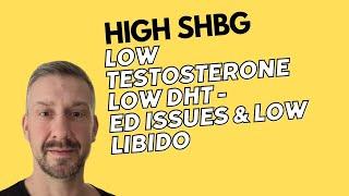 High SHBG Low Testosterone Low DHT - ED issues & Low Libido