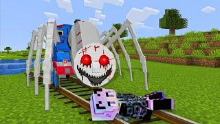 I Troll My sister Using CURSED THOMAS in Minecraft